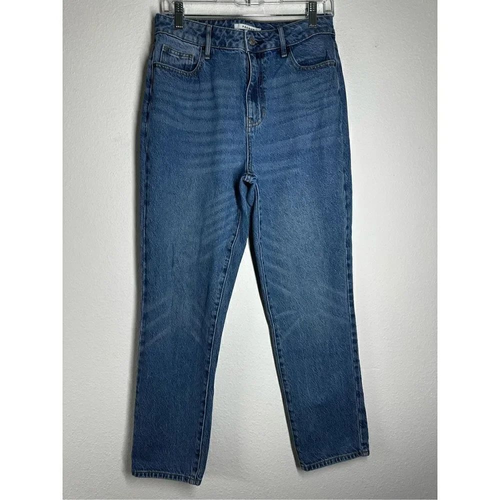 Pacsun High Rise Mom Jeans Medium Wash Size 28